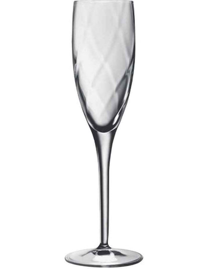Canaletto Champagne Flute Set of 4 in Clear