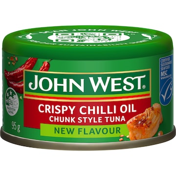 John West Tuna In Crispy Chilli Oil 95g