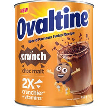 Ovaltine Crunch Choc Malt 450g