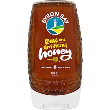 Byron Bay Raw & Unfiltered Honey 500g