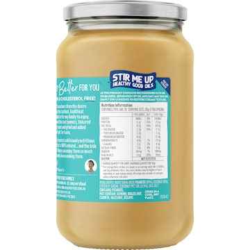 Mayver's Smooth Coconut Peanut Butter 375g
