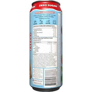 OxyShred Energy Drink Jaden's Island Punch 500mL