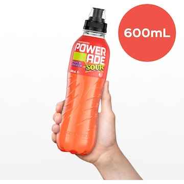 Powerade Sour Peach Sports Drink 600mL