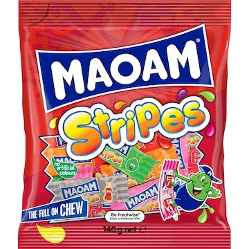 Maoam Stripes Chews 140g