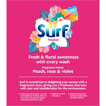 Surf 5 In 1 Laundry Detergent Powder Tropical 4kg