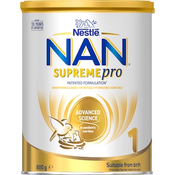 Nan Supremepro Stage 1 Infant Formula From Birth 800g