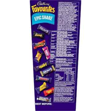 Cadbury Favourites Epic Share Chocolate Gift Box 700g