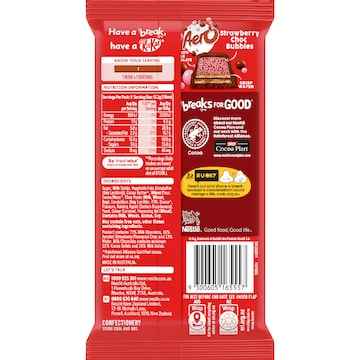 KitKat Aero Strawberry Chocolate Block 155g