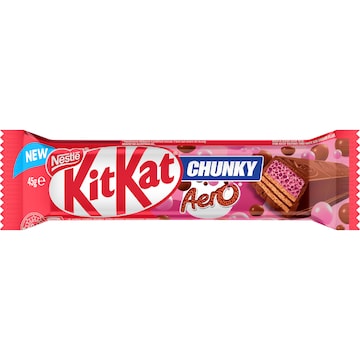 KitKat Chunky Aero Strawberry Chocolate Bar 45g