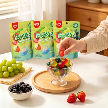 Amos Peelerz Sour Sweet Mix 140g