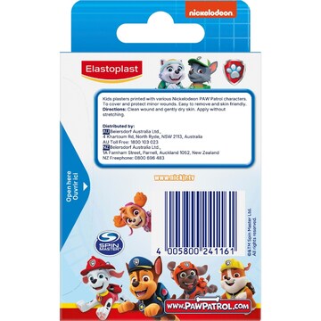 Elastoplast Paw Patrol Plaster Strips 20 pack