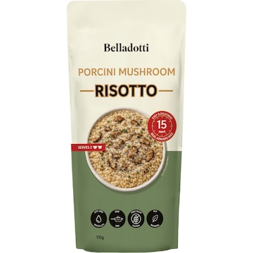 Belladotti Porcini Mushroom Risotto 110g