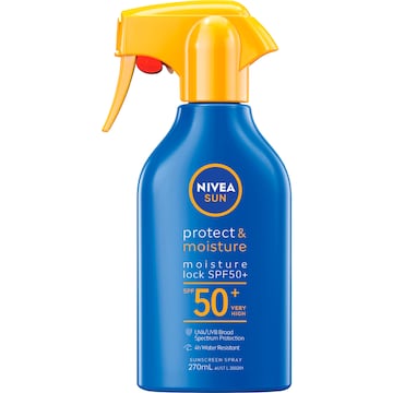 Nivea SPF 50+ Sun Protect & Moisture Sunscreen 270mL