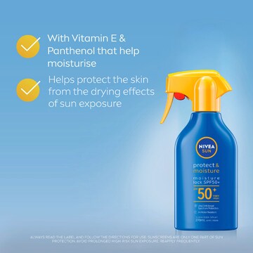 Nivea SPF 50+ Sun Protect & Moisture Sunscreen 270mL