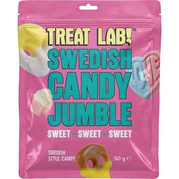 Treat Lab Swedish Candy Jumble Sweet 50g