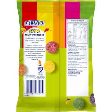 Life Savers Sour Fruit Pastilles 160g