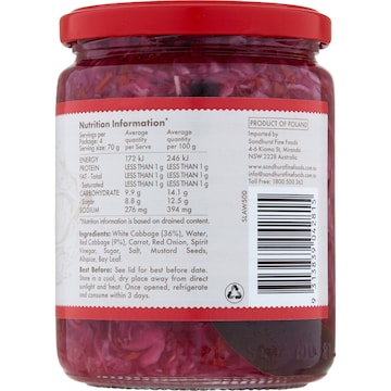 Sandhurst Burger Slaw 500g