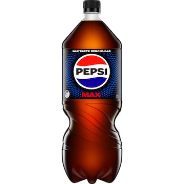 Pepsi Max Soft Drink Bottle 2L