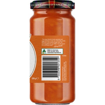 Baxters Classic Burger Relish 225g