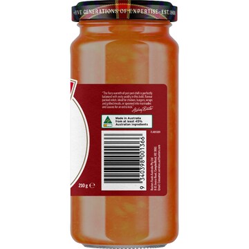 Baxters Peri Peri Chilli Relish 210g