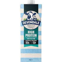 Devondale High Protein Full Cream Long Life Milk 1L