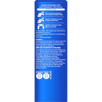 Head & Shoulders Anti-Dandruff & Itch Spray 50mL