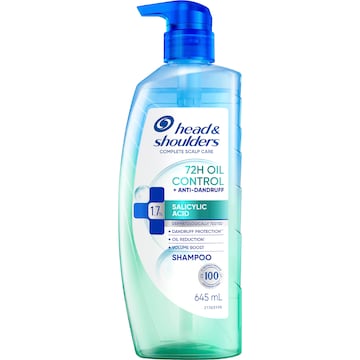 Head & Shoulders 72Hr Oil Control Shampoo 645mL