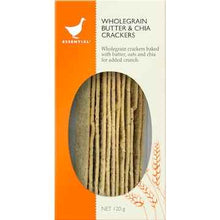 Essential Wholegrain Butter & Chia Crackers 120g