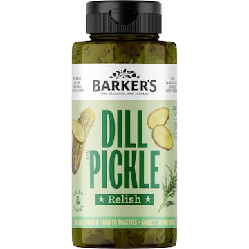 Barker's Dill Pickle Relish 255g