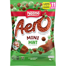 Aero Mini Mint Choc Bars 88g 11 pack