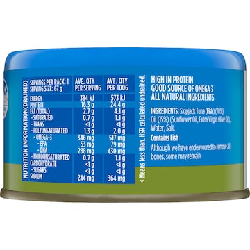 Safcol Wild Caught Tuna Olive Oil Blend 95g
