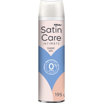 Gillette Satin Care Intimate Shave Gel 195g