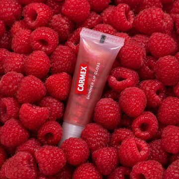 Carmex Lip Gloss With Shimmer Raspberry 10g