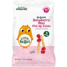 Little Bellies Mini Pick Up Sticks Raspberry 7m+ 4 pack