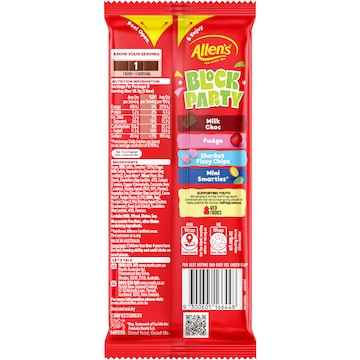 Allen's Party Mix Choc Block 170g