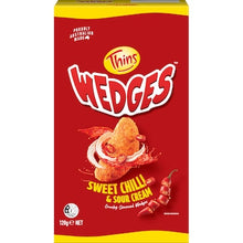 Thins Wedges Potato Chips Sweet Chilli & Sour Cream 120g