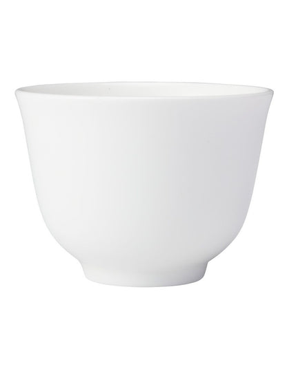 White Basics Chinese Tea Cup 100ml in White