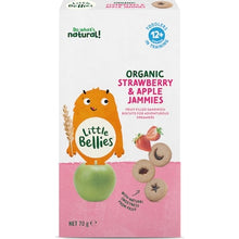 Little Bellies Jammies Strawberry & Apple 12m+ 70g