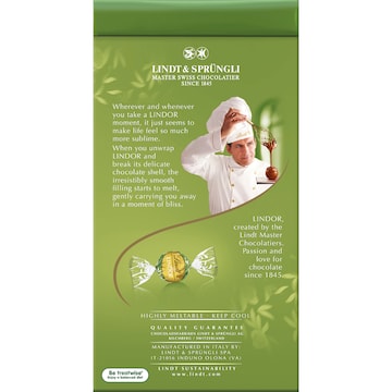 Lindt Lindor Matcha Pouch 110g