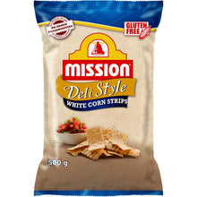Mission White Strip Corn Chips 500g