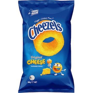 Cheezels Original Cheese Snacks 60g