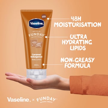 Vaseline Funday Body Lotion Caramel Indulgence 300mL