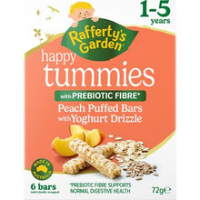 Rafferty's Garden Peach Puffed Bars With Yoghurt Drizzle 1-5Y 6 pack