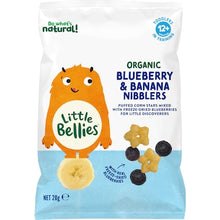 Little Bellies Nibblers Blueberry & Banana 12m+ 20g