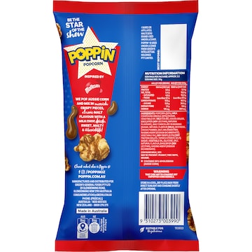 Poppin Ready To Eat Popcorn Maltesers 110g