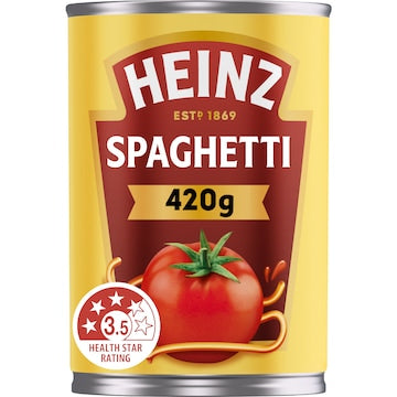 Heinz Spaghetti In Tomato Sauce 420g