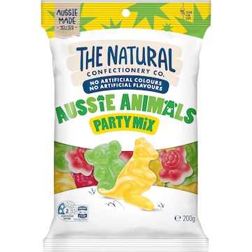 The Natural Confectionery Co. Aussie Animals Party Mix 200g