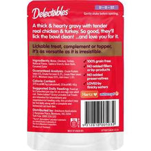 Delectables Lickable Cat Treat Gravy With Chicken & Turkey 40g