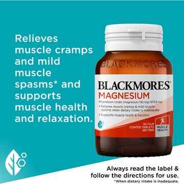 Blackmores Magnesium Tablets 50 pack