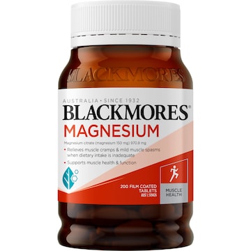 Blackmores Magnesium Tablets 200 pack